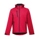 Veste softshell homme THC ZAGREB en polyester et élasthanne - Personnalisation facile - Idéal pour objets publicitaires de quali