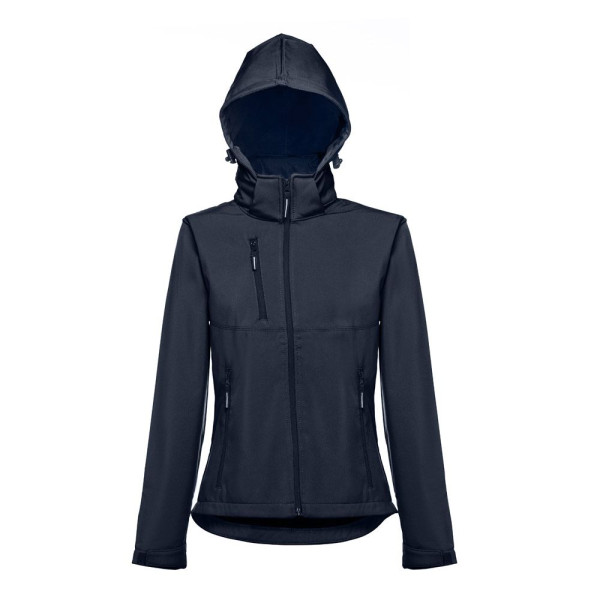 Veste softshell ceinturée pour femme THC ZAGREB WOMEN - Veste personnalisée pour entreprise | BCM Goodies