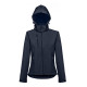 Veste softshell ceinturée pour femme THC ZAGREB WOMEN - Veste personnalisée pour entreprise | BCM Goodies