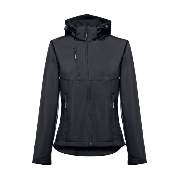 Veste softshell ceinturée pour femme THC ZAGREB WOMEN - Veste personnalisée pour entreprise | BCM Goodies