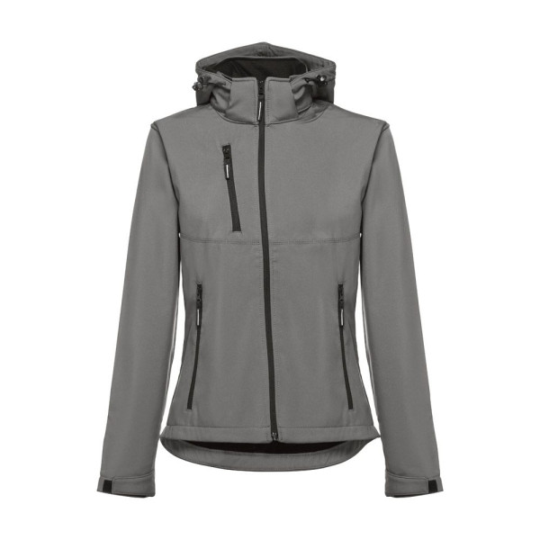 Veste softshell ceinturée pour femme THC ZAGREB WOMEN - Veste personnalisée pour entreprise | BCM Goodies