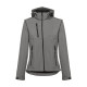 Veste softshell ceinturée pour femme THC ZAGREB WOMEN - Veste personnalisée pour entreprise | BCM Goodies