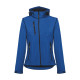 Veste softshell ceinturée pour femme THC ZAGREB WOMEN - Veste personnalisée pour entreprise | BCM Goodies