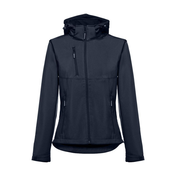 Veste softshell ceinturée pour femme THC ZAGREB WOMEN - Veste personnalisée pour entreprise | BCM Goodies