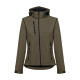Veste softshell ceinturée pour femme THC ZAGREB WOMEN - Veste personnalisée pour entreprise | BCM Goodies