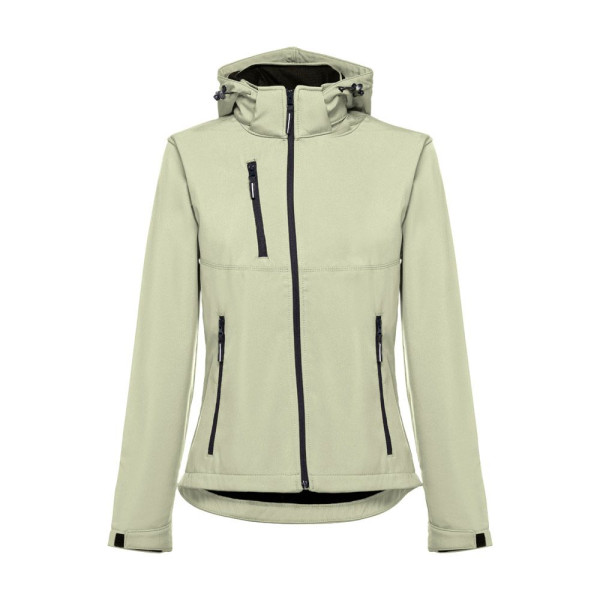 Veste softshell ceinturée pour femme THC ZAGREB WOMEN - Veste personnalisée pour entreprise | BCM Goodies