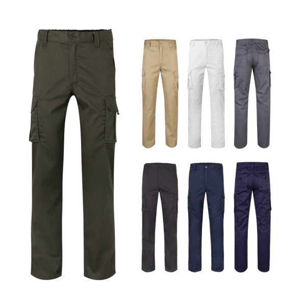 Pantalon stretch multipoches VL PAN personnalisable pour entreprise - BCM Goodies