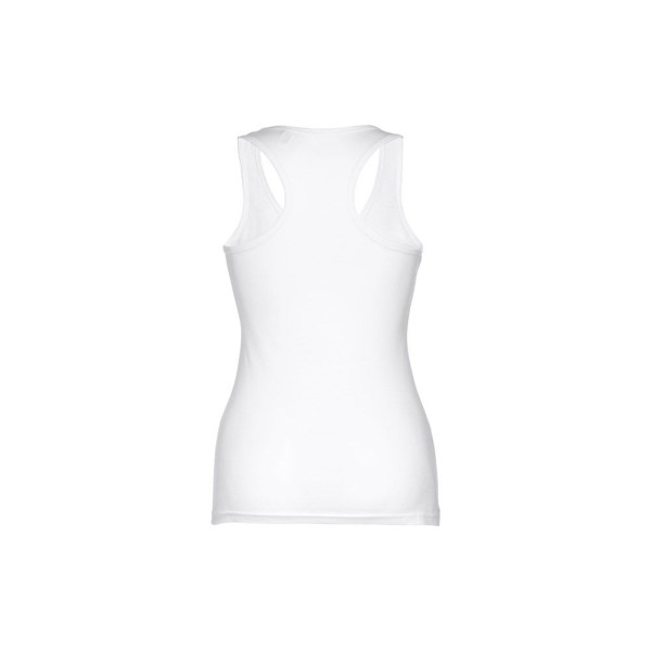 T-shirt sans manches en coton pour femme THC TIRANA WH - BCM Goodies