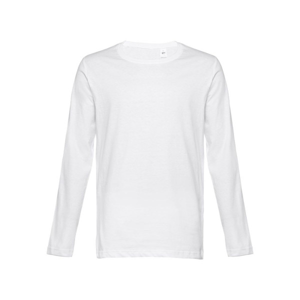 T-shirt en coton à manches longues pour hommes THC BUCHAREST WH. - BCM Goodies
