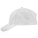 Casquette unie unisexe Daiber en coton brossé moyen 190 g/m² - Personnalisable avec logo - Fermeture Velcro - Idéale pour événem