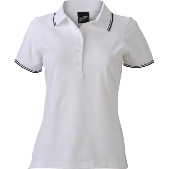 Polo fashion stretch Femme Daiber - Maille piquée avec tissu stretch - Personnalisable avec logo - Idéal pour événements d'
