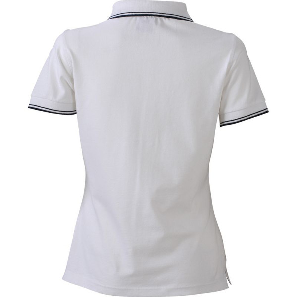 Polo fashion stretch Femme Daiber - Maille piquée avec tissu stretch - Personnalisable avec logo - Idéal pour événements d'
