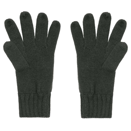 Gants tricotés Daiber avec rebord en polyacrylique 100% - Accessoires promotionnels de qualité pour entreprises