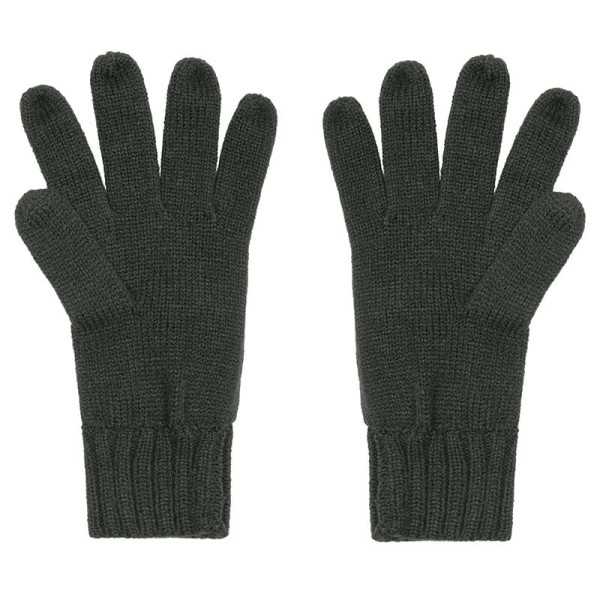 Gants tricotés Daiber avec rebord en polyacrylique 100% - Accessoires promotionnels de qualité pour entreprises