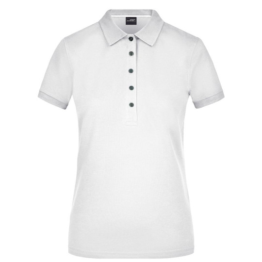 Polo classique en coton Pima pour femme - Personnalisable pour entreprises