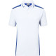 Polo de travail homme Daiber Color - Maille piquée polycoton 200 gr/m² - Lavable 60°C - Sèche-linge - Idéal pour communication B