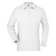 Polo de travail pour femme Daiber - Polo manches longues en coton et polyester