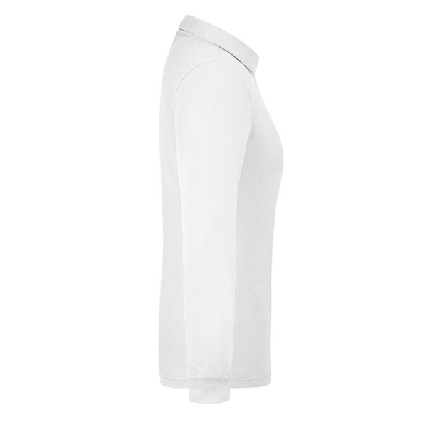 Polo de travail pour femme Daiber - Polo manches longues en coton et polyester