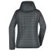 Veste hybride femme Daiber en polyester avec capuche ajustable - BCM Goodies