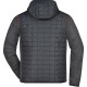 Veste hybride pour homme Daiber personnalisable - Doublure en 100% polyamide - Rembourrage en 100% polyester