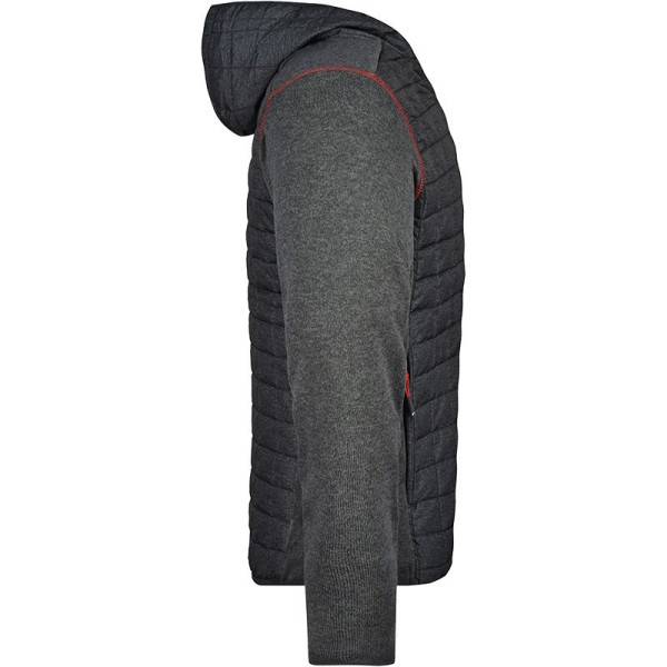 Veste hybride pour homme Daiber personnalisable - Doublure en 100% polyamide - Rembourrage en 100% polyester