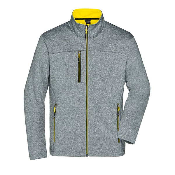 Veste softshell classique pour homme - Personnalisable - Daiber - BCM Goodies