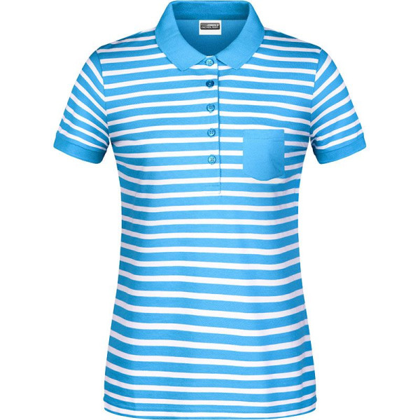 Polo marinière bio Femme Daiber