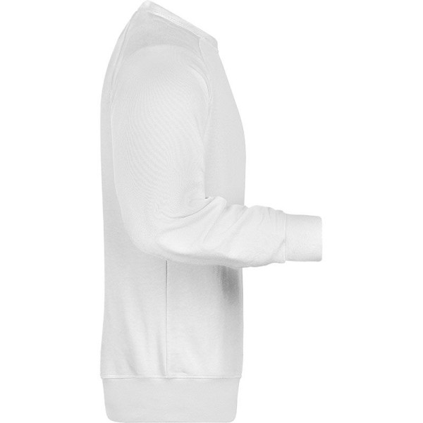 Sweat-shirt bio homme Daiber - Sweat-shirt personnalisable en coton bio et polyester - BCM Goodies