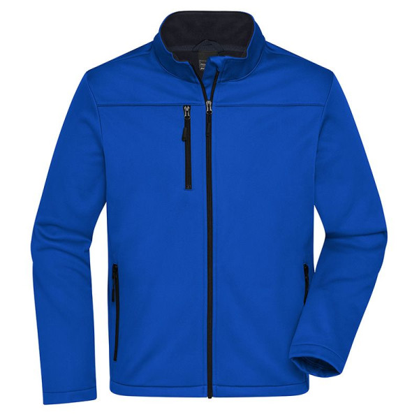 Veste Softshell Classique Homme Daiber en Polyester Recyclé - Personnalisable avec Logo - BCM Goodies