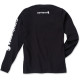 T-shirt manches longues logo Carhartt personnalisable pour communication d’entreprise et événements professionnels