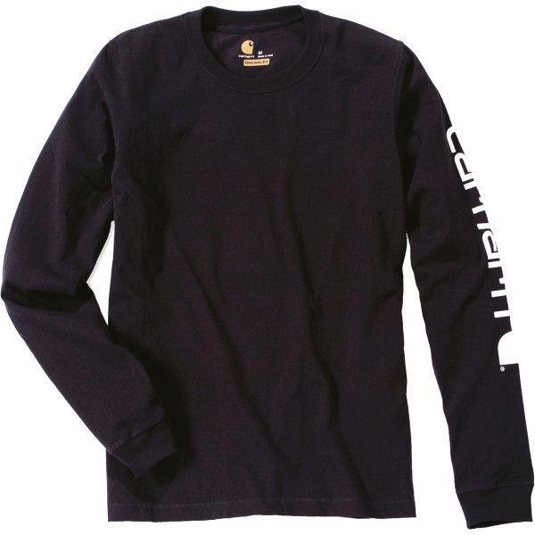 T-shirt manches longues logo Carhartt personnalisable pour communication d’entreprise et événements professionnels