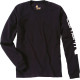 T-shirt manches longues logo Carhartt personnalisable pour communication d’entreprise et événements professionnels