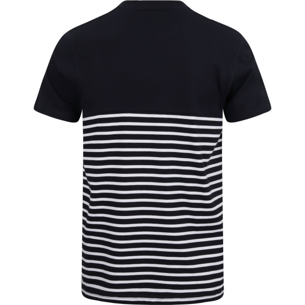 T-shirt breton à manches courtes personnalisable pour communication d’entreprise – BCM Goodies