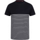 T-shirt breton à manches courtes personnalisable pour communication d’entreprise – BCM Goodies
