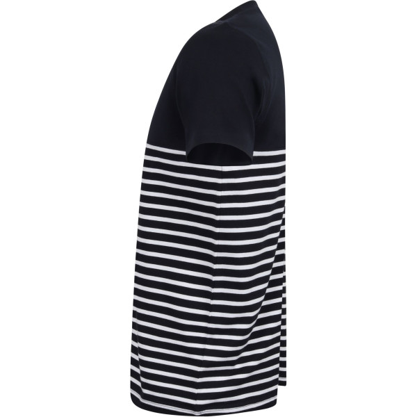 T-shirt breton à manches courtes personnalisable pour communication d’entreprise – BCM Goodies