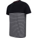 T-shirt breton à manches courtes personnalisable pour communication d’entreprise – BCM Goodies