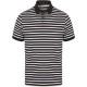Polo jersey à rayures personnalisable 100% coton pour entreprises – BCM Goodies