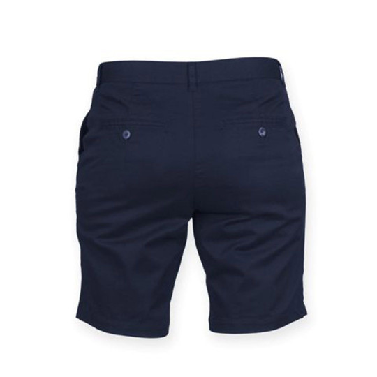 Short Chino Stretch Femme personnalisable pour entreprises – Textile promotionnel sans étiquette pour communication B2B