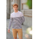 T-shirt breton à manches longues personnalisable pour communication B2B – BCM Goodies