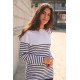 T-shirt breton à manches longues personnalisable pour communication B2B – BCM Goodies