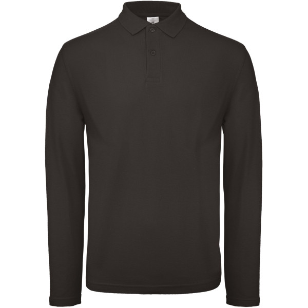 Polo homme manches longues personnalisable – Vêtement professionnel pour communication B2B | BCM Goodies