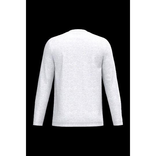 T-shirt LSL unisexe iDeal150 personnalisé 100% coton pour communication d’entreprise – BCM Goodies