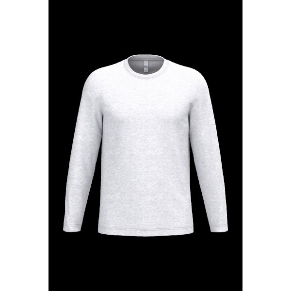 T-shirt LSL unisexe iDeal150 personnalisé 100% coton pour communication d’entreprise – BCM Goodies