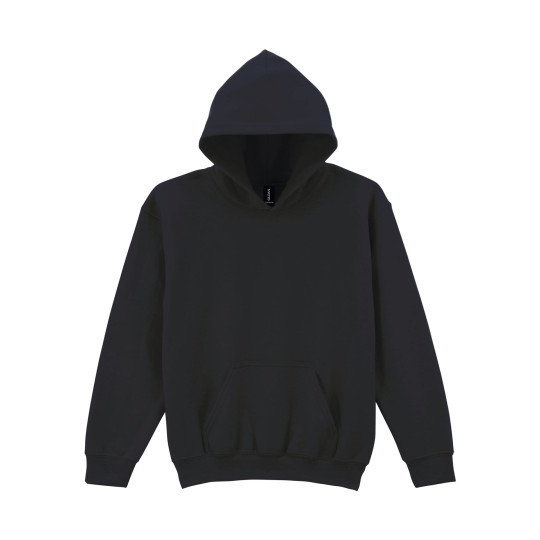 Sweat-shirt enfant à capuche Heavy Blend – Personnalisation textile pour communication d’entreprise – BCM Goodies