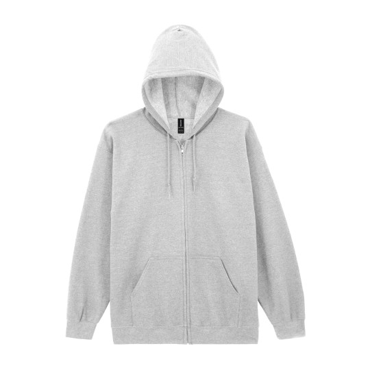 Sweat-shirt homme zippé à capuche personnalisable pour communication d’entreprise – BCM Goodies