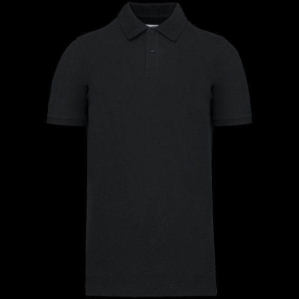 Polo piqué Bio180 homme personnalisable en coton biologique pour entreprises – BCM Goodies