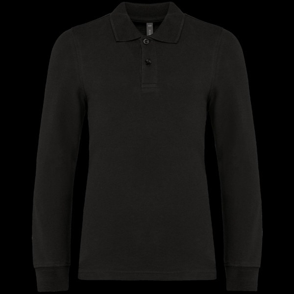 Polo manches longues enfant personnalisable – Communication d’entreprise et événementiel – BCM Goodies