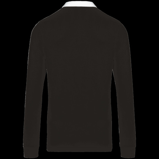 Polo rugby personnalisable 100% coton pour communication d’entreprise – BCM Goodies