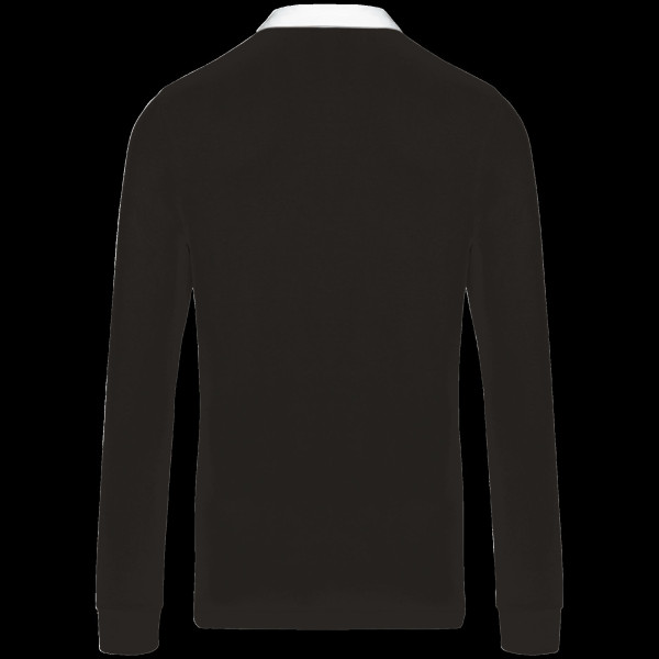 Polo rugby personnalisable 100% coton pour communication d’entreprise – BCM Goodies