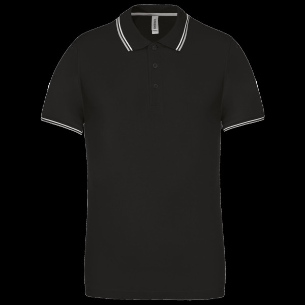 Polo homme maille piquée personnalisable – Support textile pour communication B2B et événements professionnels